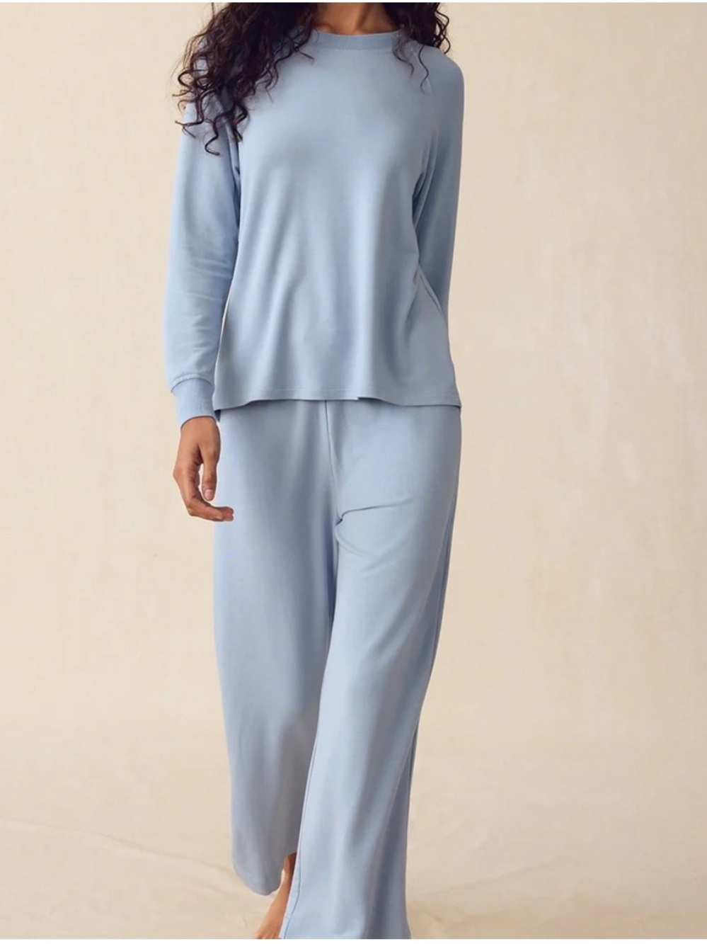 Lake Relax Loungewear Pajama Set - Slate Blue